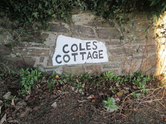 Coles car park sign